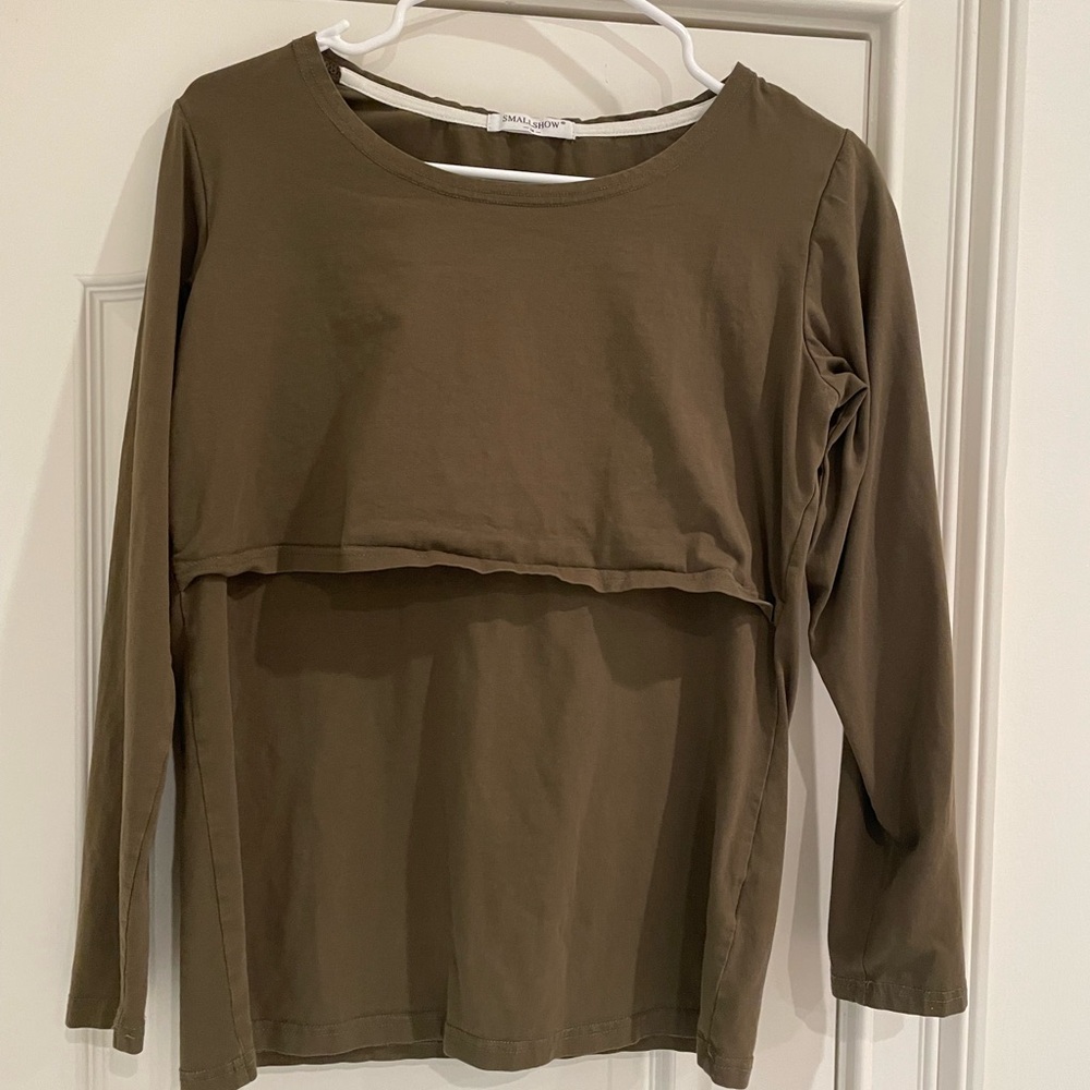 Long Sleeve Nursing Top
